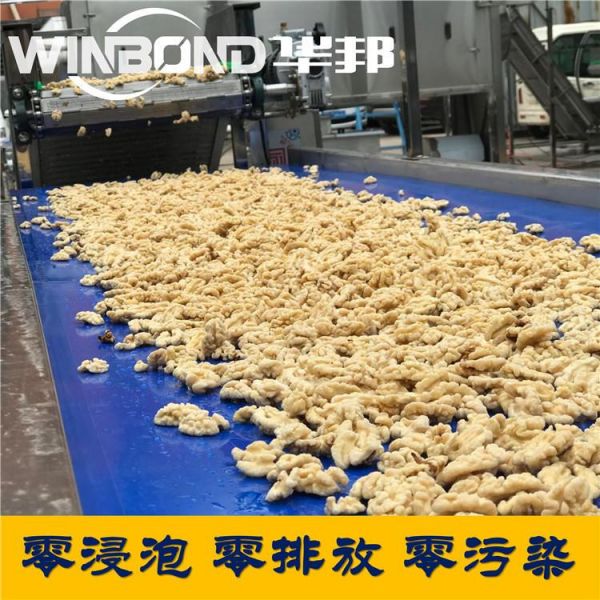 核桃仁去皮机 核桃仁脱衣机 休闲风味核桃仁设备